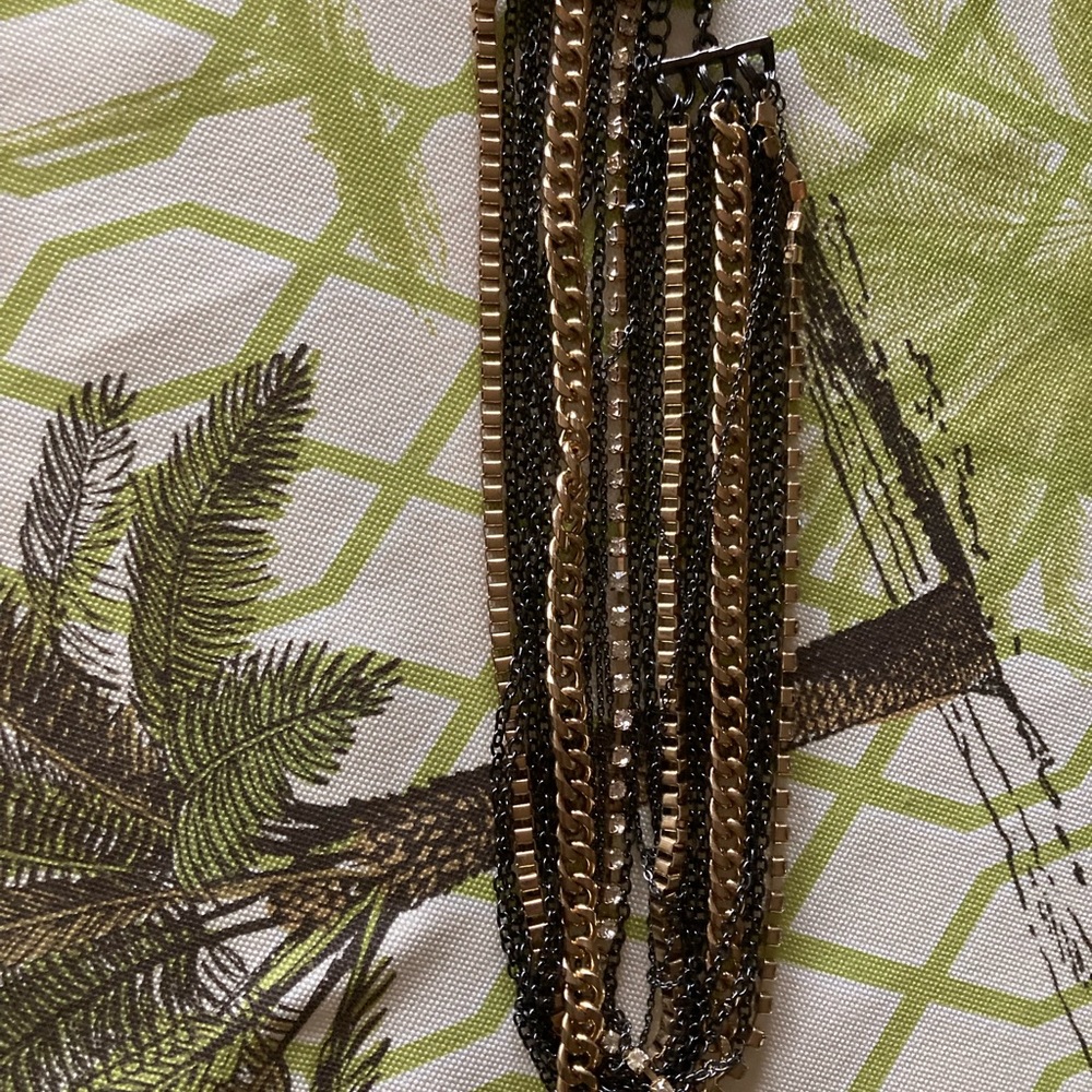 20 Chains Layering Attached Statement Necklace! - image 5